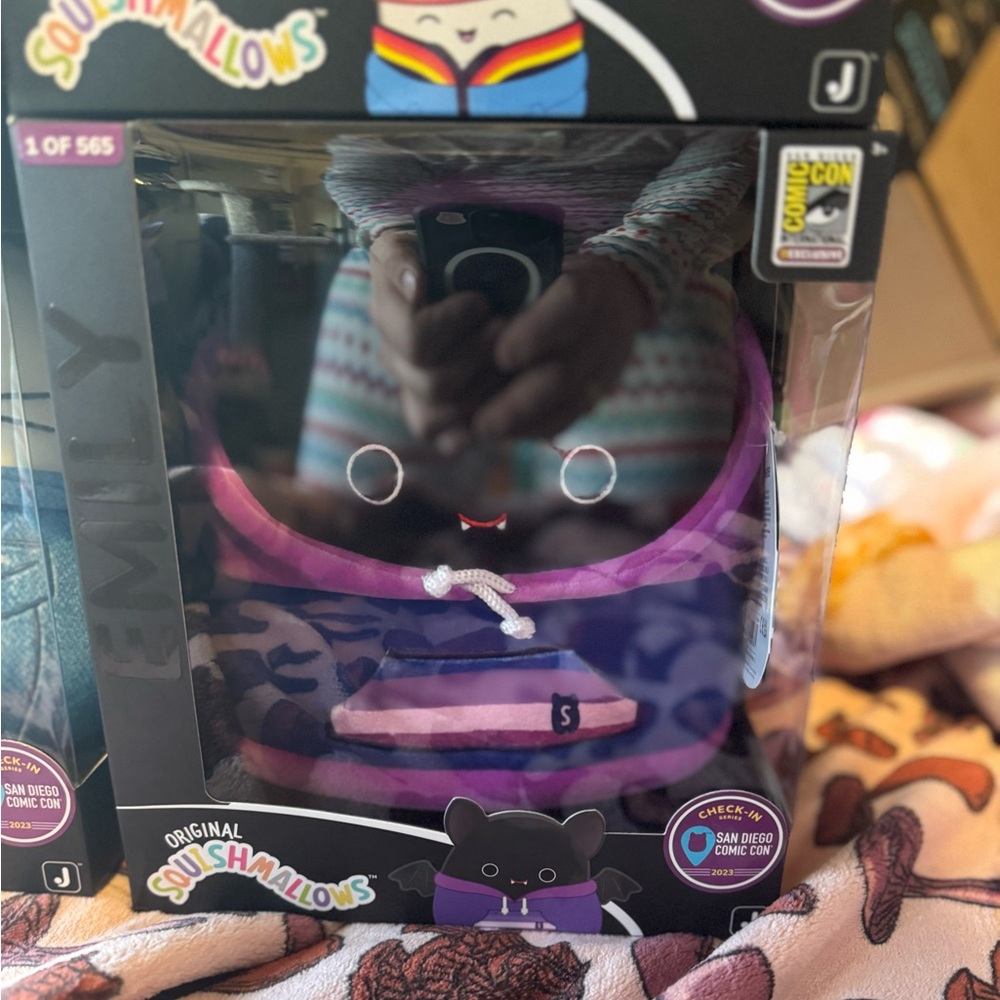 Emily the bat 2023 comic-con San Diego exclusive squishmallow 1/565